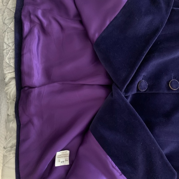 Vintage Velvet Blazer - Picture 6 of 8